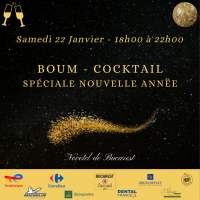 "Boum" Cocktail Nouvelle Année au Novotel ! - Samedi 22 janvier 18:00-22:00