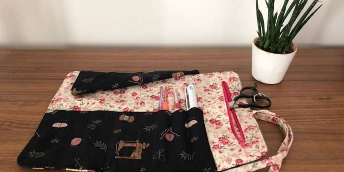 Atelier créatif - Couture : Pochette triptyque