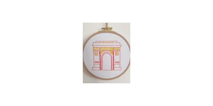 Atelier broderie les monuments