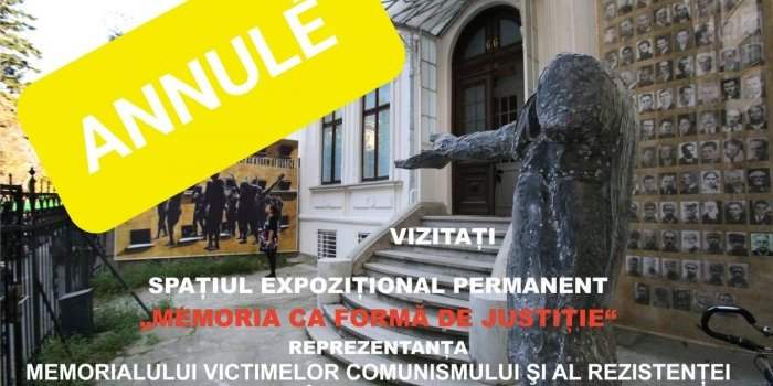 ANNULE Visite/Conférence avec Ana Blandiana au Sighet Mémorial des Victimes du Communisme et de la Résistance
