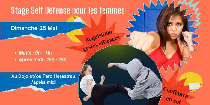 Stage Self-Défense pour Les Femmes