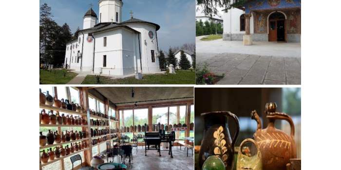 Visite du Monastère de Tiganesti et du Centre de Poterie Piscu