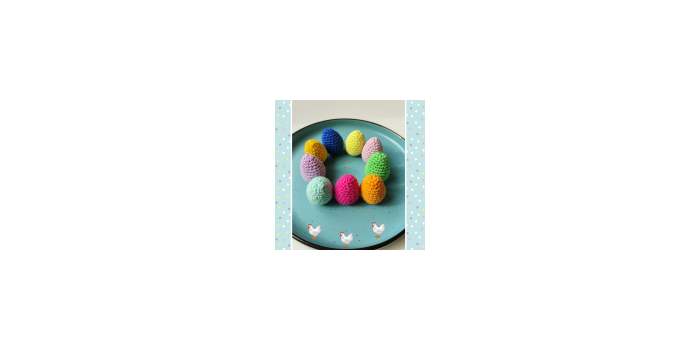 Ateliers créatifs crochet "Mini oeufs de Pâques"