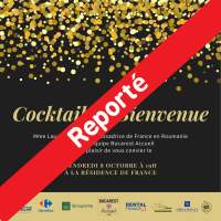 REPORTÉ - Cocktail de bienvenue à la Résidence de France