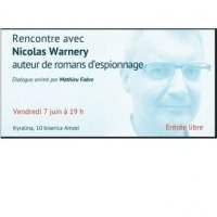 Rencontre avec Nicolas Warnery, Auteur de Romans d'Espionnage